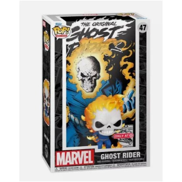 Funko Pop Comic Covers Marvel Ghost Rider #47 Target Exclusive Vinyl Figure - Picture 8 of 9